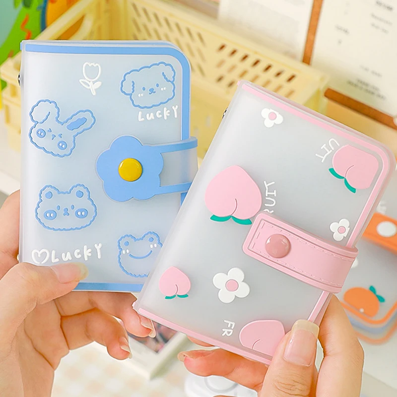 Kawaii Bear Card Holder 26 Card Slots Name Card Book Cartoon Friut Animals Photocard Holder Binder Photocards Business Card Bags
Kawaii Bear Card Holder 26 Card Slots Name Card Book Cartoon Friut Animals Photocard Holder Binder Photocards Business Card Bags