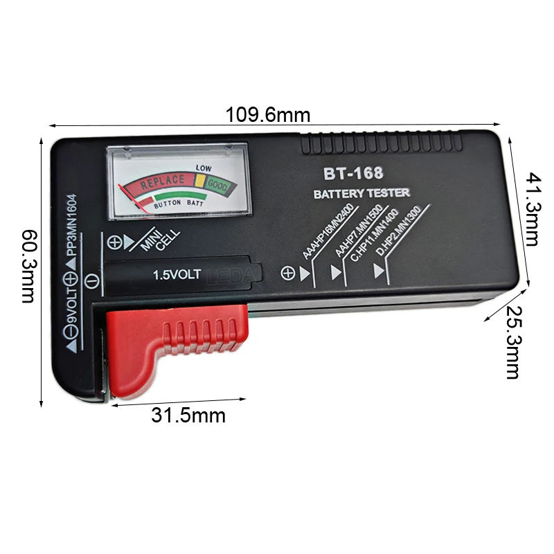 Тестер батарей SJING BT-168
Тестер батарей SJING BT-168