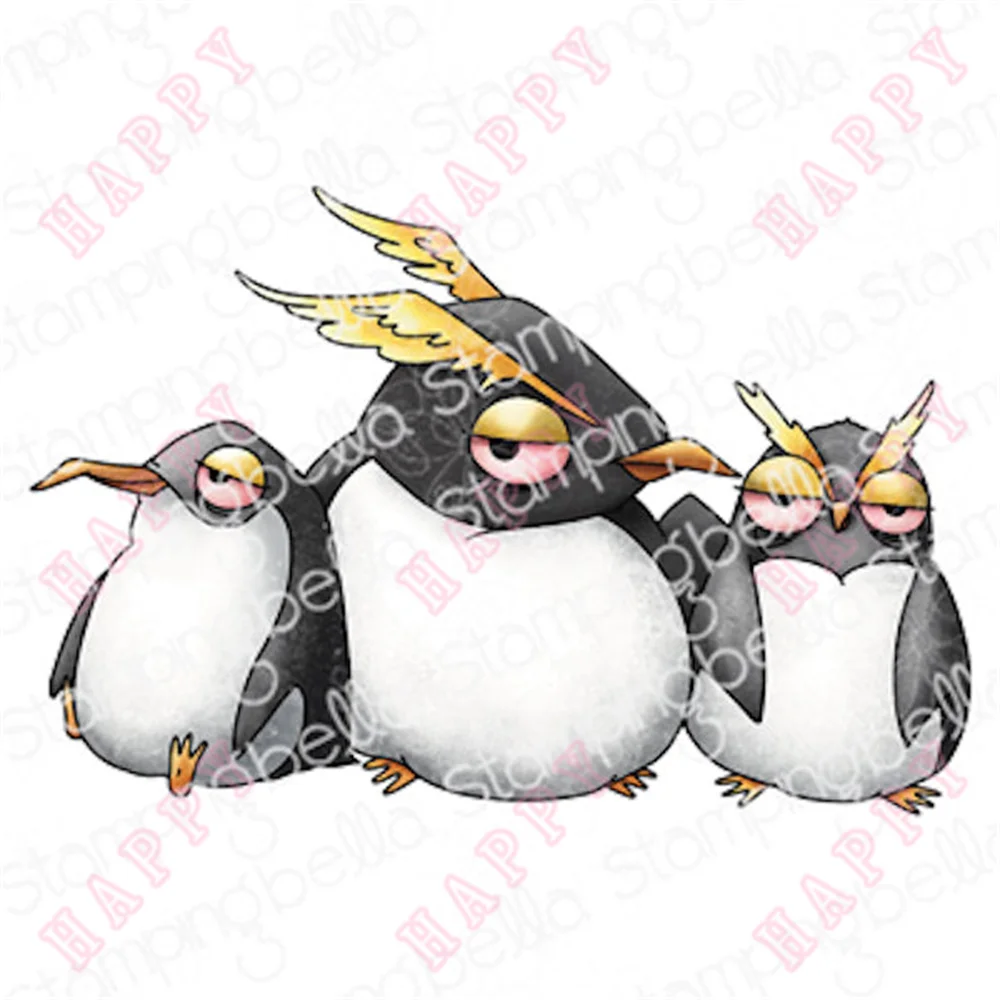Metal Cutting Dies And Stamps Oddball Penguin Trio Scrapbook Diary Decoration Paper Craft Embossing Template DIY Card Handmade
Metal Cutting Dies And Stamps Oddball Penguin Trio Scrapbook Diary Decoration Paper Craft Embossing Template DIY Card Handmade