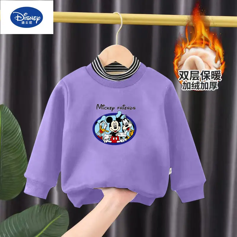Disney Mickey Mouse Girls Fleece Sweatshirt Autumn and Winter New Kids Western Casual Vacation Two Tops Boy Trendy Kids Wear
Disney Mickey Mouse Girls Fleece Sweatshirt Autumn and Winter New Kids Western Casual Vacation Two Tops Boy Trendy Kids Wear