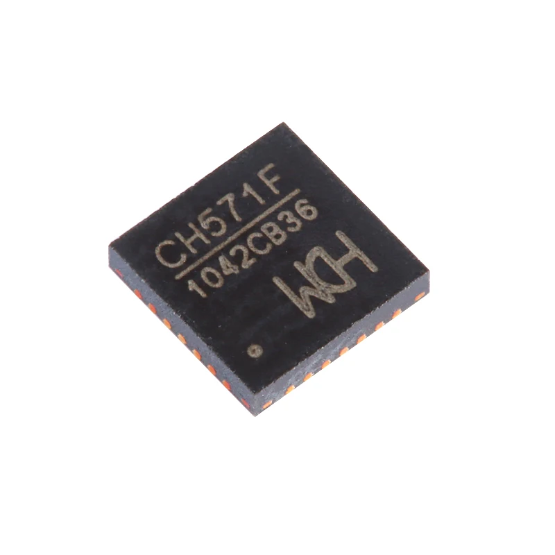10PCS/Pack New Original CH571F QFN-28 Integrated BLE wireless communication 32-bit RISC microcontroller chip
10PCS/Pack New Original CH571F QFN-28 Integrated BLE wireless communication 32-bit RISC microcontroller chip