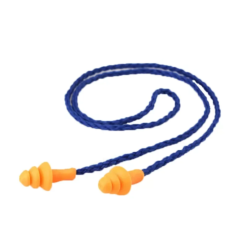 Silicone Corded Noise Cancelling Ear Plugs Ears Protector Reusable Hearing Protection Noise Reduction Earplugs Ear Muffs
Silicone Corded Noise Cancelling Ear Plugs Ears Protector Reusable Hearing Protection Noise Reduction Earplugs Ear Muffs