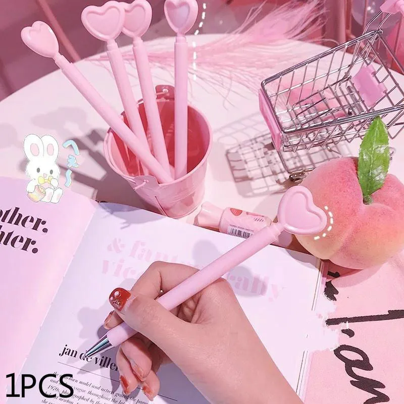 2 Set of Cute Girl Love Heart-shaped Pink Fountain Pen 0.4mm Gel Pen Student School Writing Supplies
2 Set of Cute Girl Love Heart-shaped Pink Fountain Pen 0.4mm Gel Pen Student School Writing Supplies