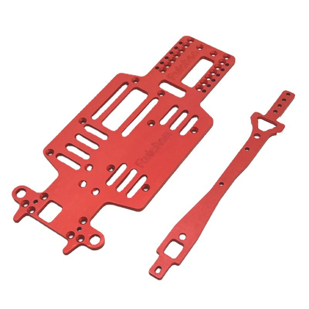 Metal Chassis and Second Floor Plate for Mini-Q 1/28 RC Drift Car Upgrade Parts,Red
Metal Chassis and Second Floor Plate for Mini-Q 1/28 RC Drift Car Upgrade Parts,Red