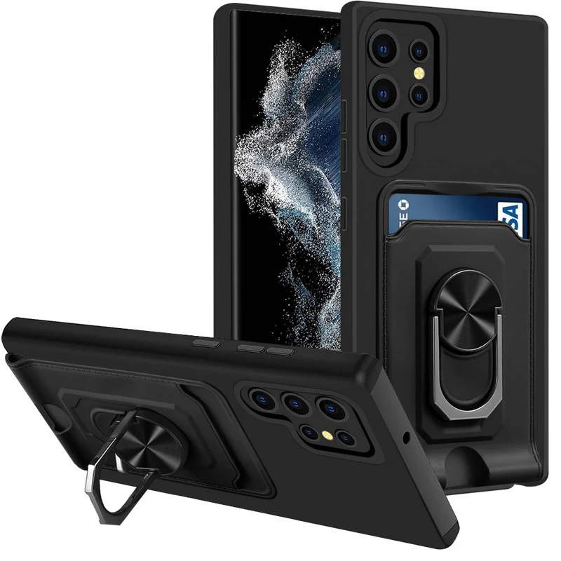 Wallet Card Slot Magnetic Ring Stand Case For Samsung Galaxy S22 Ultra A52s 5g A53 A51 A72 A32 A12 A71 Silicone Shockproof Cover
Wallet Card Slot Magnetic Ring Stand Case For Samsung Galaxy S22 Ultra A52s 5g A53 A51 A72 A32 A12 A71 Silicone Shockproof Cover