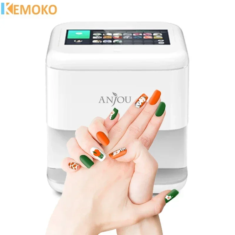

3D-принтер для ногтей портативный мобильный принтер для ногтей машина для печати узоров ногтей оборудование для дизайна ногтей для маникюрного салона