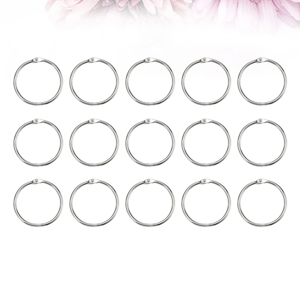 100Pcs Loose Leaf Binder Rings Loose Paper Binder Rings Metal Index Card Binders Album Rings Flash Cards Rings NoteLoose
100Pcs Loose Leaf Binder Rings Loose Paper Binder Rings Metal Index Card Binders Album Rings Flash Cards Rings NoteLoose
