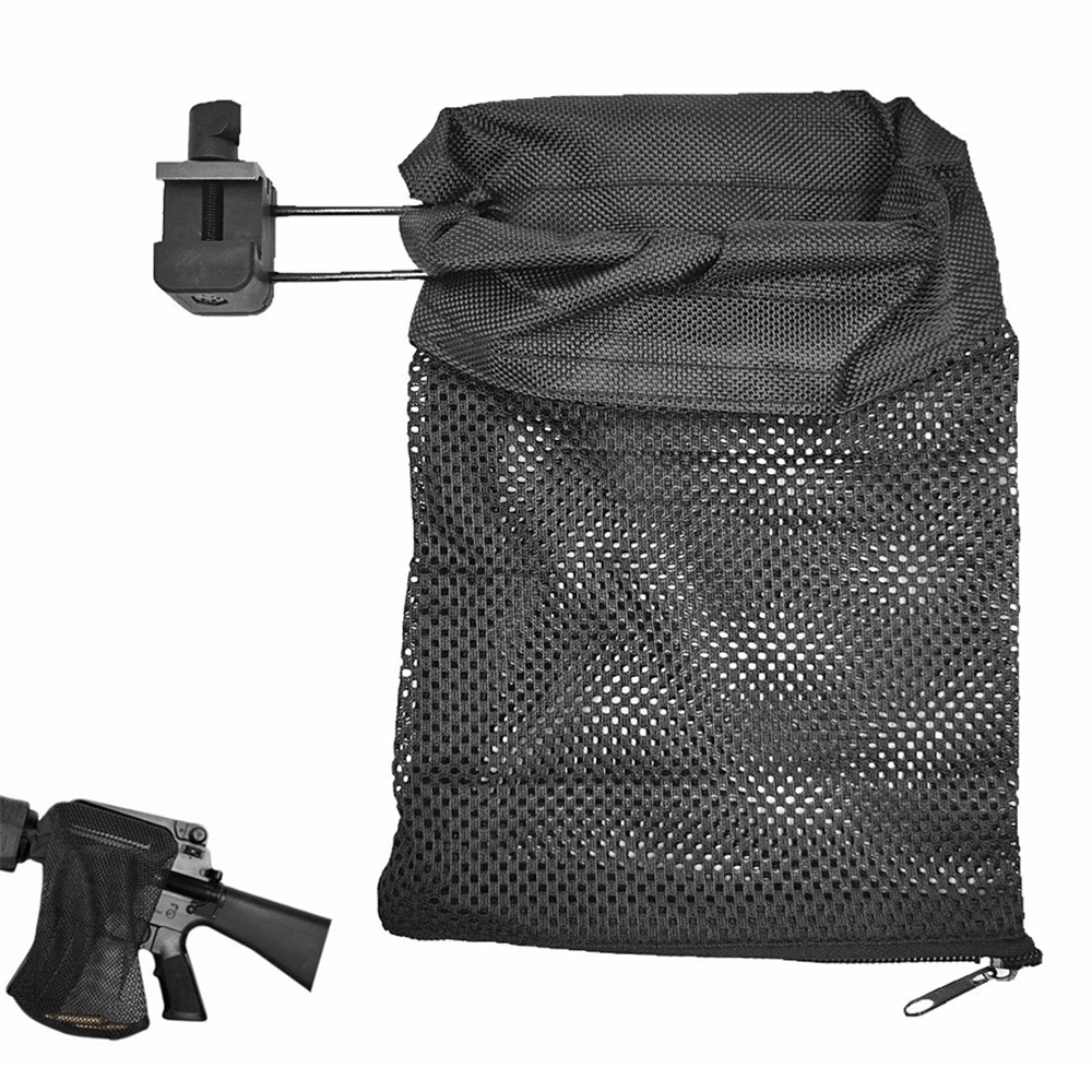 AR-15 Brass Shell Catcher Cartridge Nylon Mesh Collector Casing Catcher Black for 223/5.56 Rifle Range Shooting
AR-15 Brass Shell Catcher Cartridge Nylon Mesh Collector Casing Catcher Black for 223/5.56 Rifle Range Shooting