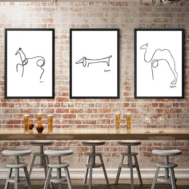 Hot Selling Nordic Art Abstract Animal Simple Pen Hanging Painting Bi Personality Gaso Frameless Decorative Painting Core
Hot Selling Nordic Art Abstract Animal Simple Pen Hanging Painting Bi Personality Gaso Frameless Decorative Painting Core