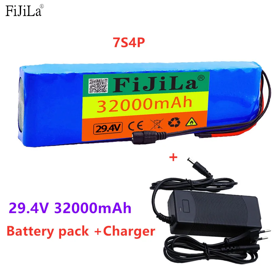 100% New 7S4P 24V 32Ah 29.4V FOR Lithium-ion Battery Pack Built-in BMS Electric Bike Unicycle scooter wheelchair Motor + Charger
100% New 7S4P 24V 32Ah 29.4V FOR Lithium-ion Battery Pack Built-in BMS Electric Bike Unicycle scooter wheelchair Motor + Charger