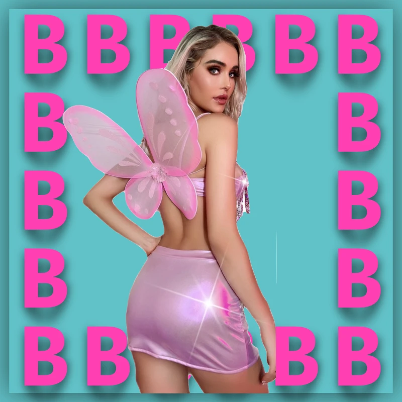 Butterfly Costume Women's Skirt+top Rhinestone Elf Party For Adults With Wings Women's Carnival Costume Party Clothes halloween
Butterfly Costume Women's Skirt+top Rhinestone Elf Party For Adults With Wings Women's Carnival Costume Party Clothes halloween