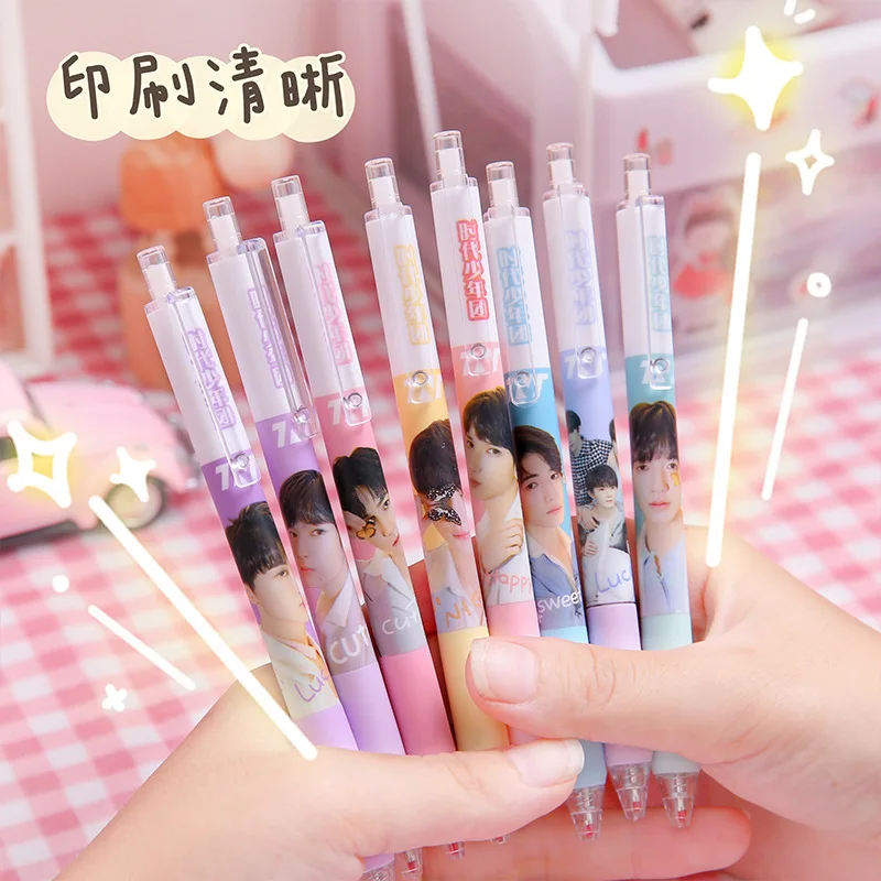 20Pcs/lot Teens In Times TNT 0.5mm Random Press Pen Black Ink Gel Pen Stationery School Supplies 
20Pcs/lot Teens In Times TNT 0.5mm Random Press Pen Black Ink Gel Pen Stationery School Supplies