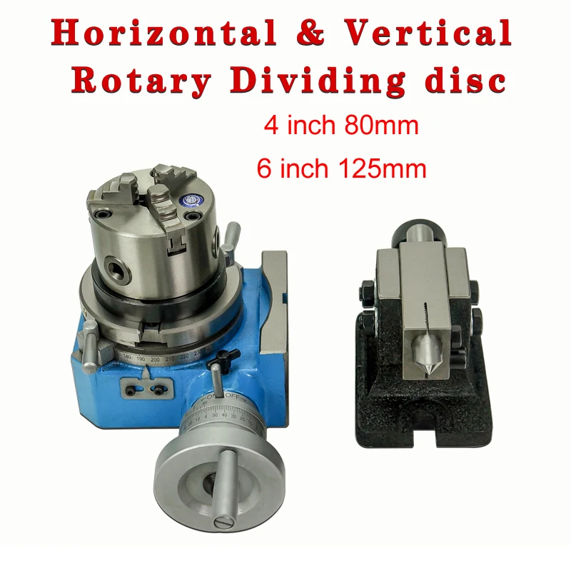 Universal Dividing Head Precision Tailstock 3 Jaw Lathe Chuck Dividing Plates CNC Milling Head TailStock
Universal Dividing Head Precision Tailstock 3 Jaw Lathe Chuck Dividing Plates CNC Milling Head TailStock