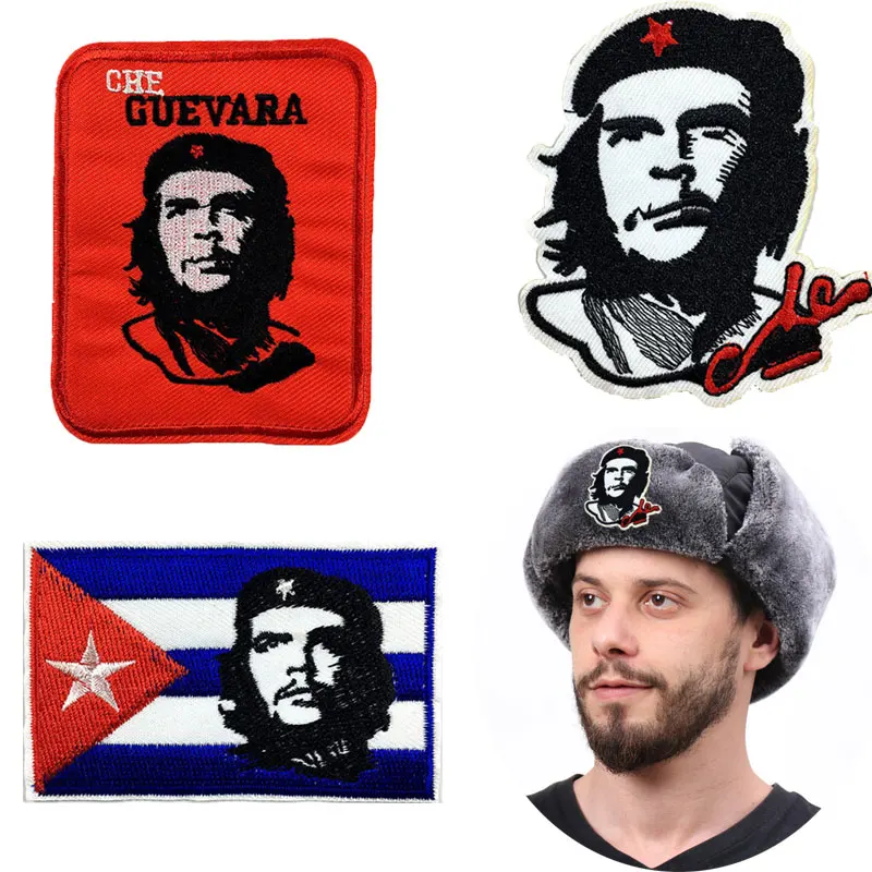 Iron on Embroidery Cloth Patches Che Guevara Clothing Embroidered Patches Thermoadhesive Badges Avatar Logo Stickers DIY Clothes
Iron on Embroidery Cloth Patches Che Guevara Clothing Embroidered Patches Thermoadhesive Badges Avatar Logo Stickers DIY Clothes