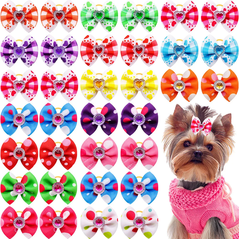 20/30pcs Dog Grooming Bows Mix Plaid Dot Cat Dog Hair Bows Dog Hair Rubber Bands Small Dog Grooming Accessories Pet Supplier
20/30pcs Dog Grooming Bows Mix Plaid Dot Cat Dog Hair Bows Dog Hair Rubber Bands Small Dog Grooming Accessories Pet Supplier