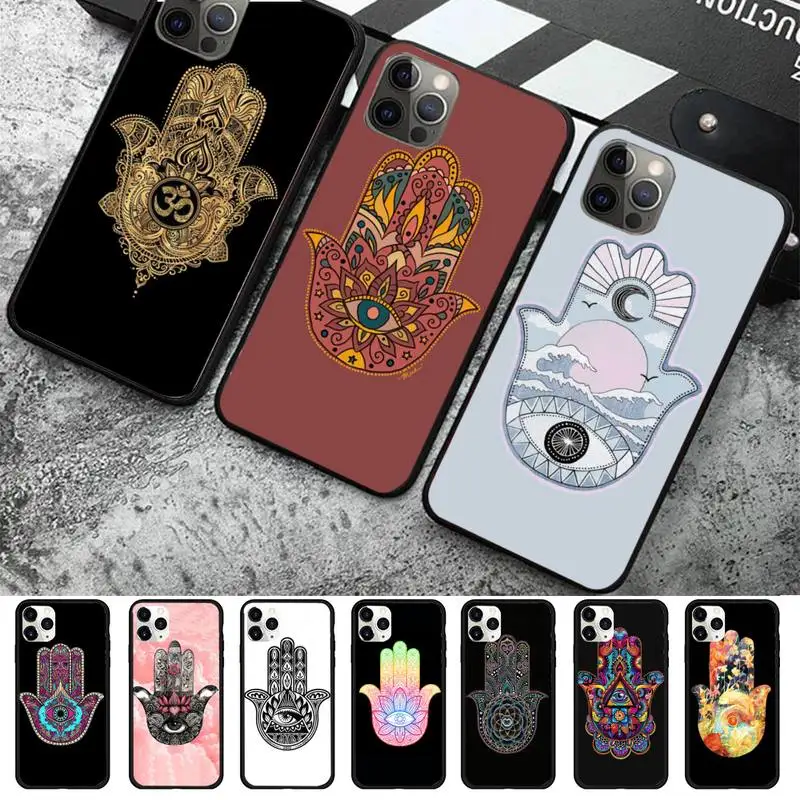 MaiYaCa Hamsa Hand Of Fatima Phone Case for iPhone 11 12 13 Mini Pro Max 8 7 6 6S Plus X 5 SE 2020 XR XS Funda Case
MaiYaCa Hamsa Hand Of Fatima Phone Case for iPhone 11 12 13 Mini Pro Max 8 7 6 6S Plus X 5 SE 2020 XR XS Funda Case
