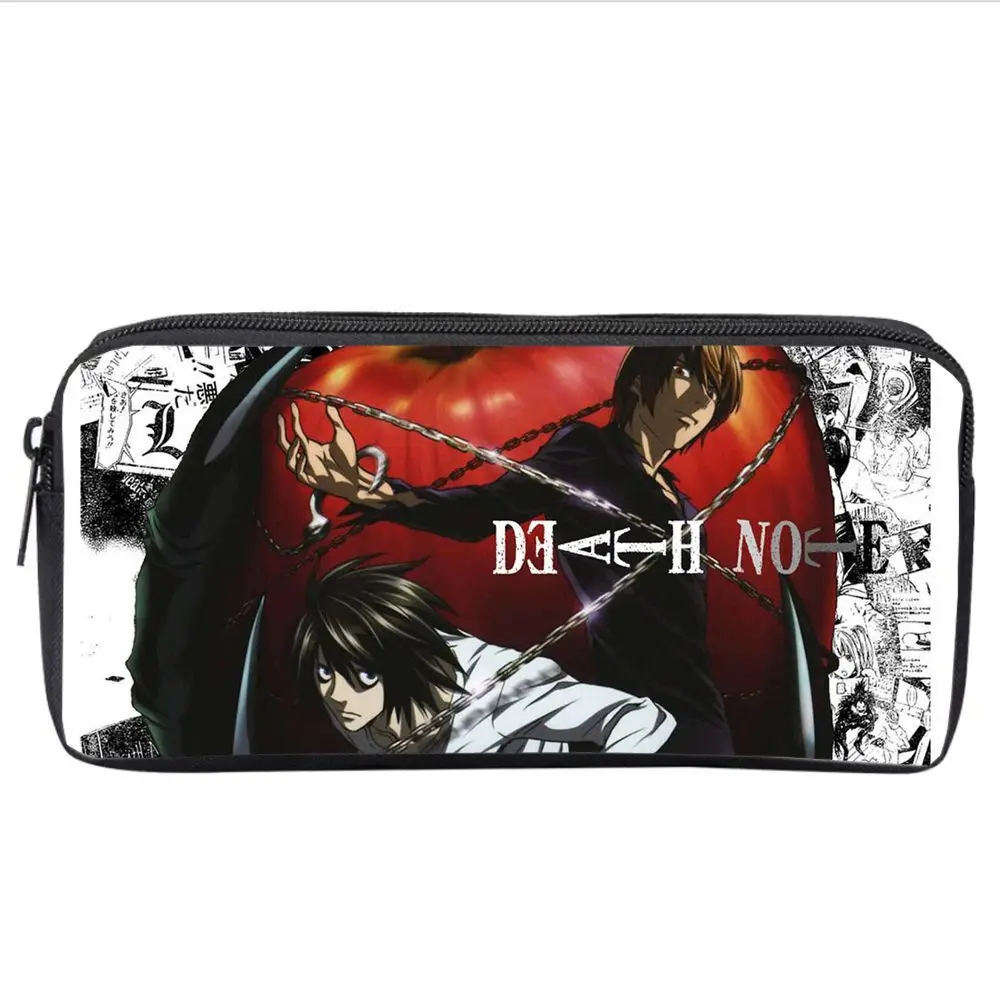 Anime Death Note Peripheral Stationery Box Large Capacity Stationery Bag Student Single-layer Pen Bag Storage Gift Toys
Anime Death Note Peripheral Stationery Box Large Capacity Stationery Bag Student Single-layer Pen Bag Storage Gift Toys