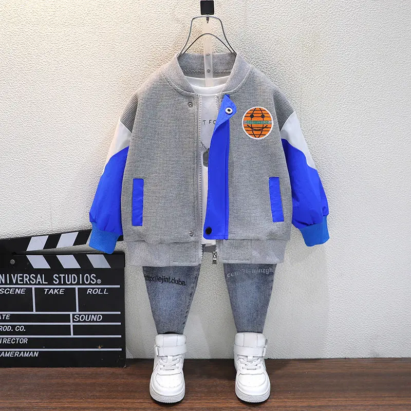 Spring Autumn Teen Boy Casual Baseball College Jacket Coat Children Outerwear Baseball-Jacket Kids Fashion Cotton Sports Clothes
Spring Autumn Teen Boy Casual Baseball College Jacket Coat Children Outerwear Baseball-Jacket Kids Fashion Cotton Sports Clothes