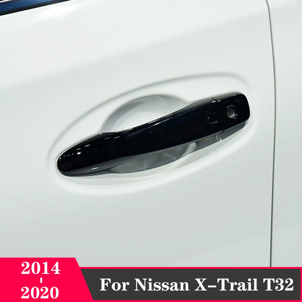 For Nissan X-Trail T32 Qashqai J11 Murano Kadjar Kicks Gloss Black Chrome Car Door Handle Cover Sticker Styling Accessories
For Nissan X-Trail T32 Qashqai J11 Murano Kadjar Kicks Gloss Black Chrome Car Door Handle Cover Sticker Styling Accessories