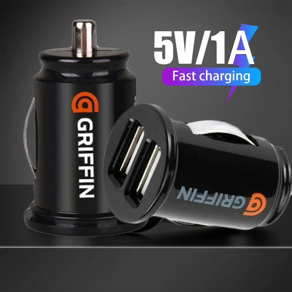 Автомобильное зарядное устройство с двумя USB-портами, 1 А, 5 В
Автомобильное зарядное устройство с двумя USB-портами, 1 А, 5 В