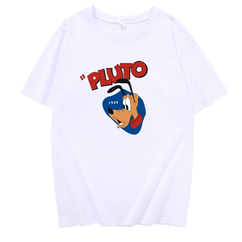 Disney 4XL Big Size Cartoon Pluto Dog Summer Men Women's Shirts 2022 Short Sleeve Loose Harajuku T-shirt Female Male Clothing
Disney 4XL Big Size Cartoon Pluto Dog Summer Men Women's Shirts 2022 Short Sleeve Loose Harajuku T-shirt Female Male Clothing