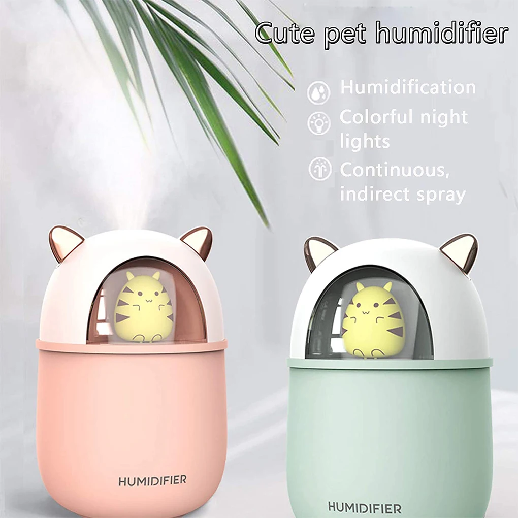 2Pcs Air Humidifier 300ML Cute Rabbit Ultra-Silent USB Aroma Essential Oil Diffuser For Home Car
2Pcs Air Humidifier 300ML Cute Rabbit Ultra-Silent USB Aroma Essential Oil Diffuser For Home Car