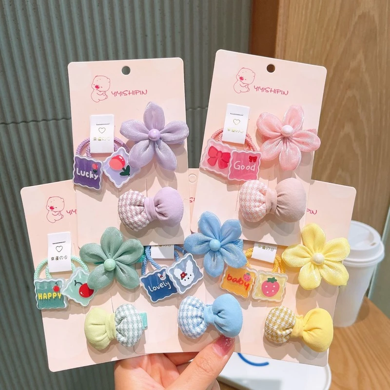 2pcs Mini Cute Hairpins with Hair Band for Baby Girl Small Korean Floral Bow Fabric Hair Clip Kawaii Baby Girl Hair Accessories
2pcs Mini Cute Hairpins with Hair Band for Baby Girl Small Korean Floral Bow Fabric Hair Clip Kawaii Baby Girl Hair Accessories
