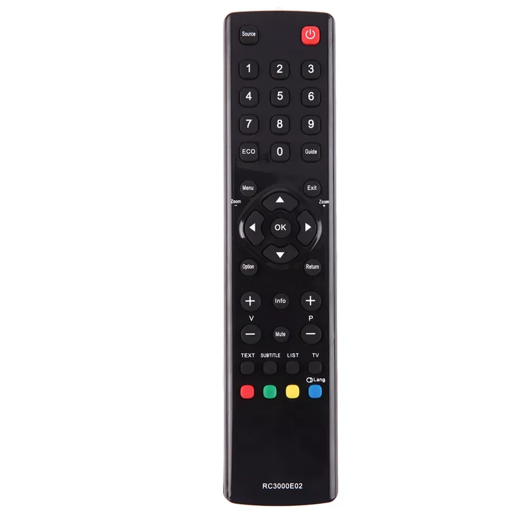 Universal TV Remote Control Replacement for TCL RC3000E02 LED LCD TV Remote Control
Universal TV Remote Control Replacement for TCL RC3000E02 LED LCD TV Remote Control
