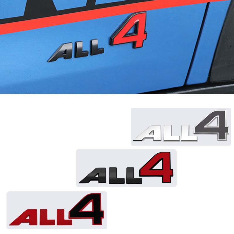 3D Metal ALL 4 Emblem Rear Trunk Body Badge Sticker For MINI Cooper S R60 R61 F60 Countryman Paceman F56 R57 R56 Car Accessories
3D Metal ALL 4 Emblem Rear Trunk Body Badge Sticker For MINI Cooper S R60 R61 F60 Countryman Paceman F56 R57 R56 Car Accessories