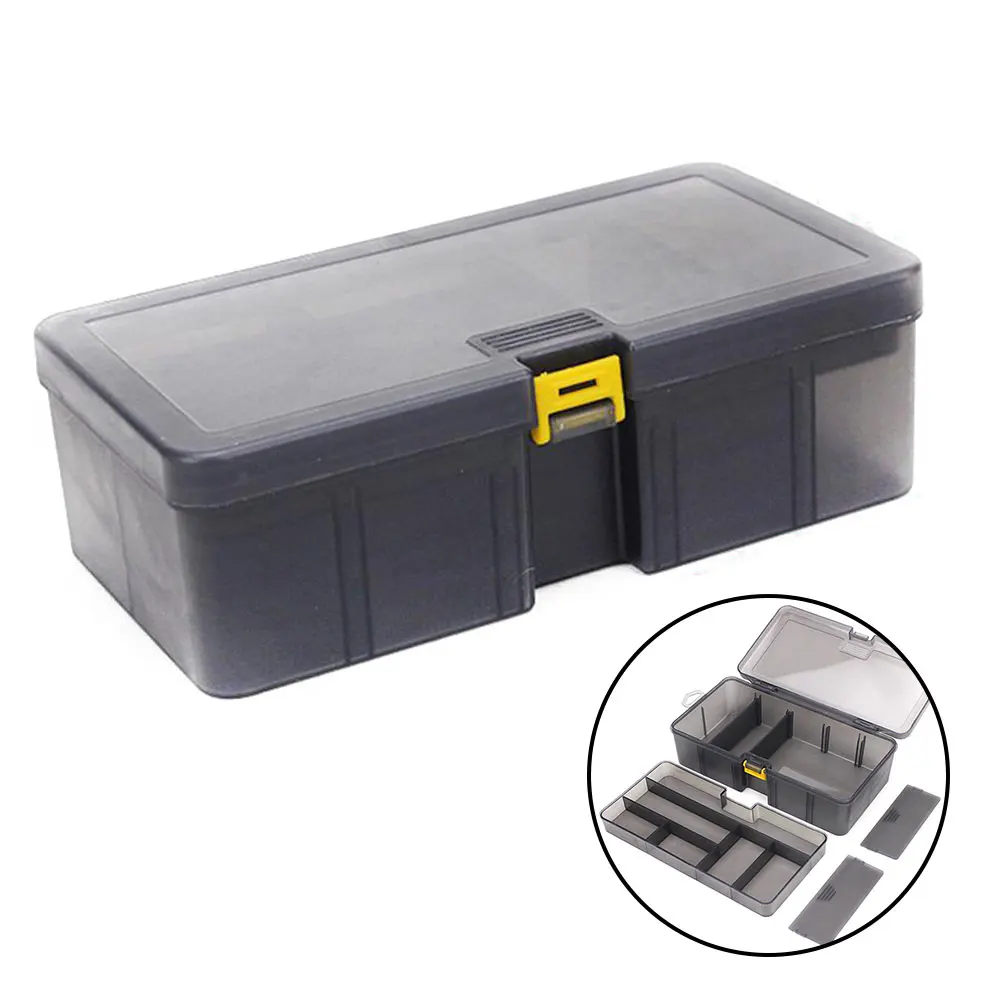 Container Tool Box Fishing Hooks Lure Multi-division Organizer PP Parts Screws Storage Suitcase Accessories Case
Container Tool Box Fishing Hooks Lure Multi-division Organizer PP Parts Screws Storage Suitcase Accessories Case