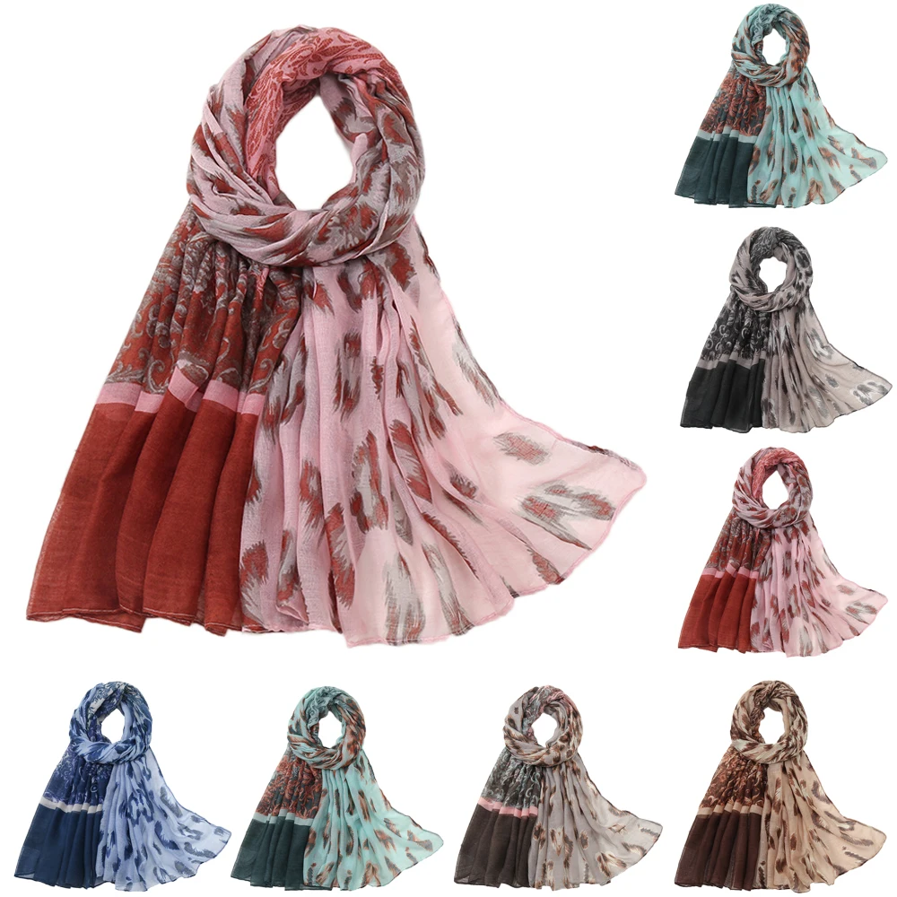 Designer Autumn And Winter Voile Luxury Ladies Wild Leopard Scarf Female Long Scarf Shawl Thin Fashionable Scarf Long Shawl
Designer Autumn And Winter Voile Luxury Ladies Wild Leopard Scarf Female Long Scarf Shawl Thin Fashionable Scarf Long Shawl