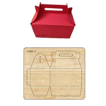2022 New bag box Cutting Dies Wooden Knife Die Compatible With Most Manual Die Cut Cutters