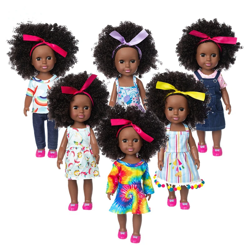 35CM American Reborn Black Baby Doll Bath Play Full Silicone Vinyl Baby Dolls Lifelike Newborn Baby Doll Toy Girl Christmas Gift
35CM American Reborn Black Baby Doll Bath Play Full Silicone Vinyl Baby Dolls Lifelike Newborn Baby Doll Toy Girl Christmas Gift