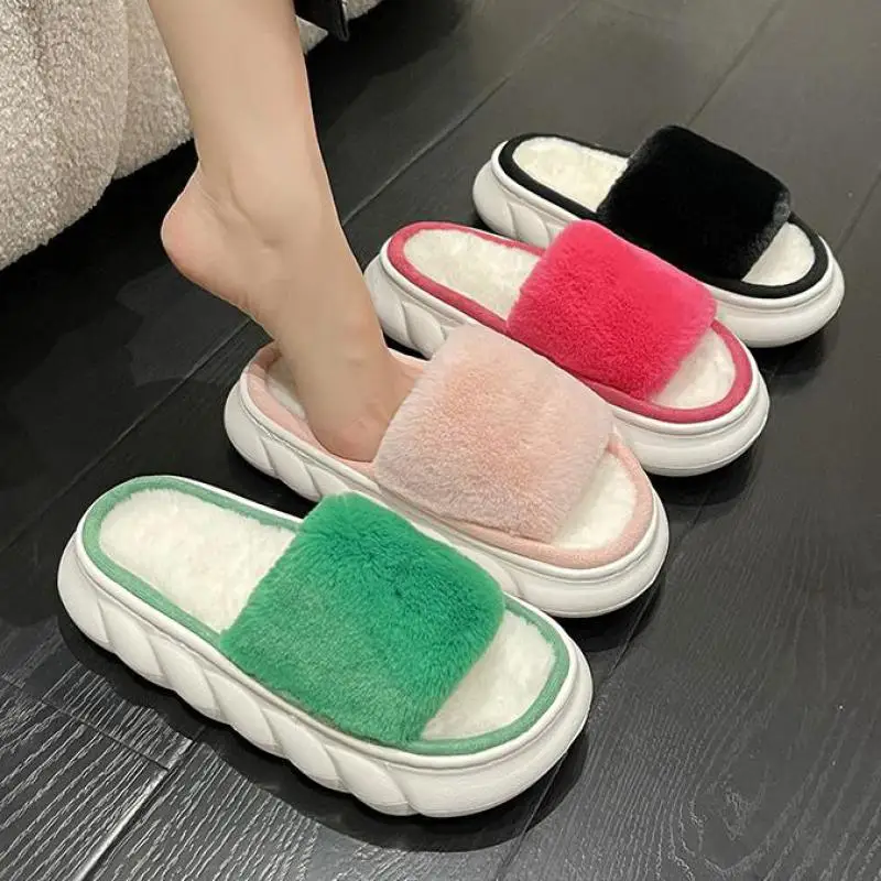 Plush Slippers Women's 2023 Autumn Winter New Fashion Thick Bottom Home Cute Warm Ytmtloy Indoor Zapatillas Mujer Casa Basic1
Plush Slippers Women's 2023 Autumn Winter New Fashion Thick Bottom Home Cute Warm Ytmtloy Indoor Zapatillas Mujer Casa Basic1