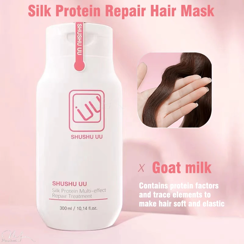 300ml Hair Treatment Mask 3 Seconds Repairs Damage Smooths Frizzy Repairs Scalp Care Deep Moisturize Restore Soft Hair Treat
300ml Hair Treatment Mask 3 Seconds Repairs Damage Smooths Frizzy Repairs Scalp Care Deep Moisturize Restore Soft Hair Treat