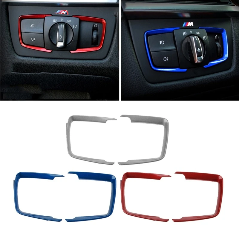 2 Pcs ABS Headlight Switch Frame Trim Adjustment Sticker For BMW F30 F31 F32 F34 3 4
2 Pcs ABS Headlight Switch Frame Trim Adjustment Sticker For BMW F30 F31 F32 F34 3 4