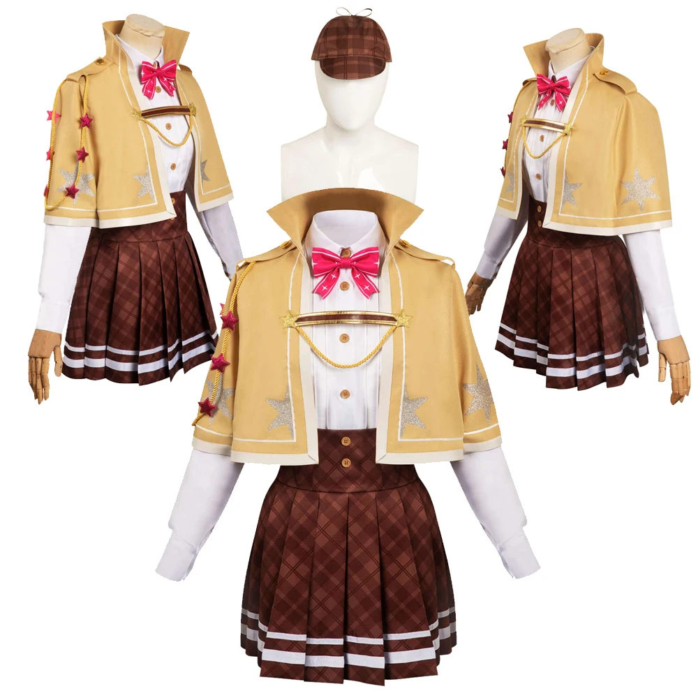 Женский костюм для косплея Oshi no Ko Hoshino Ruby, накидка, Женский костюм на Хэллоуин, карнавал, яркий костюм для ролевых игр
Женский костюм для косплея Oshi no Ko Hoshino Ruby, накидка, Женский костюм на Хэллоуин, карнавал, яркий костюм для ролевых игр