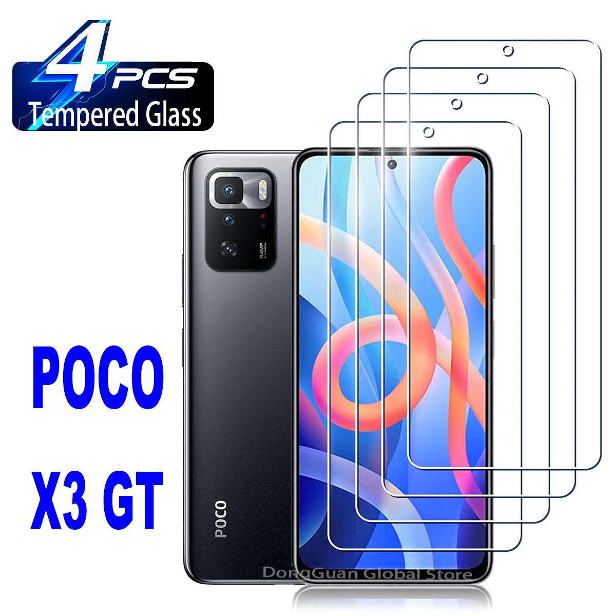 2/4Pcs High Auminum Tempered Glass For Xiaomi Poco X3 GT Screen Protector Glass Film
2/4Pcs High Auminum Tempered Glass For Xiaomi Poco X3 GT Screen Protector Glass Film