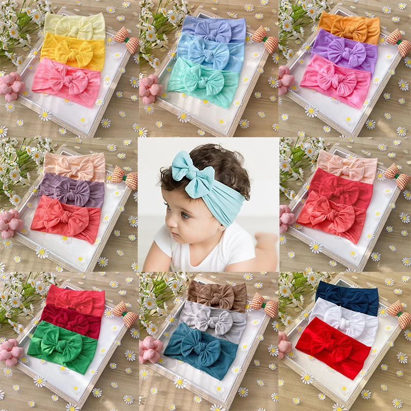 3Pcs/Set Bowknot Baby Headband Stretchy Nylon Bow Hairbands Soft Elastic Newborn Infant Hair Band Kids Princess Headwear
3Pcs/Set Bowknot Baby Headband Stretchy Nylon Bow Hairbands Soft Elastic Newborn Infant Hair Band Kids Princess Headwear