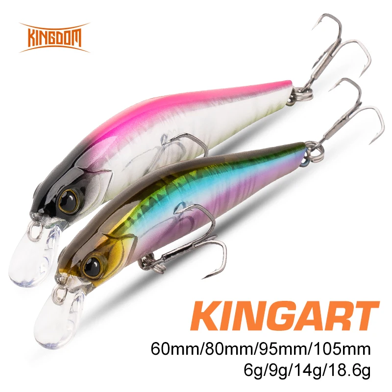 

Kingdom Sinking Minnow Saltwater Fishing Lures Crankbait Hard Baits Good Action Wobblers Artificial Trout Lure For Sea Bass