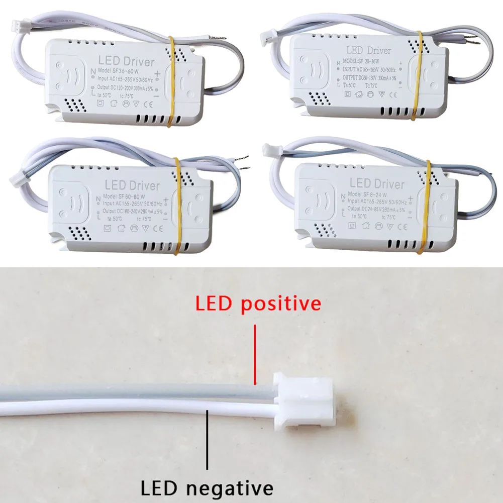 LED Driver Adapter For LED Lighting AC165-265V Non-Isolating Transformer Replacement For Ceiling Light Monochrome Drive
LED Driver Adapter For LED Lighting AC165-265V Non-Isolating Transformer Replacement For Ceiling Light Monochrome Drive