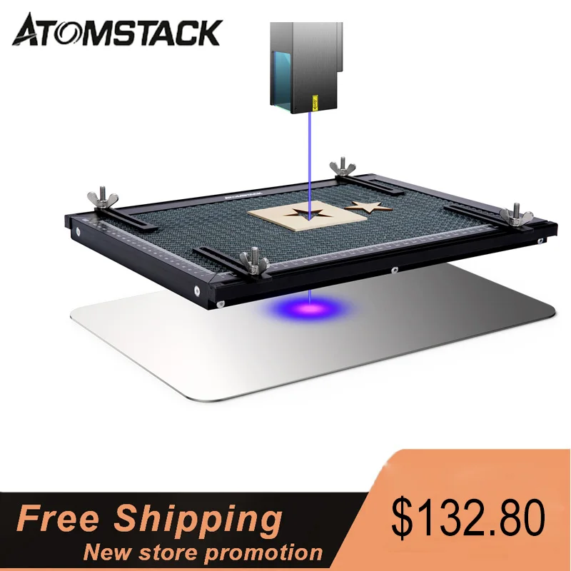 ATOMSTACK Laser Cutting Honeycomb Board Engraving Working Platform 380x284x20mm for CO2 or Diode Laser Engraver Cutting Machine
ATOMSTACK Laser Cutting Honeycomb Board Engraving Working Platform 380x284x20mm for CO2 or Diode Laser Engraver Cutting Machine