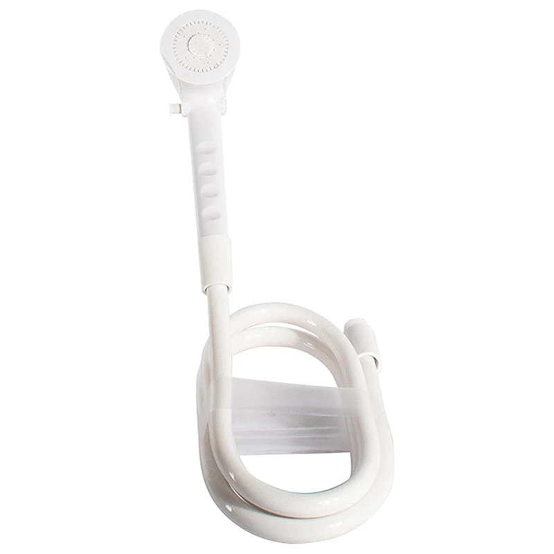 RV Shower Head with Hose for RV, Camper, Van, Travel Trailer, Motorhome and Boat, White
RV Shower Head with Hose for RV, Camper, Van, Travel Trailer, Motorhome and Boat, White