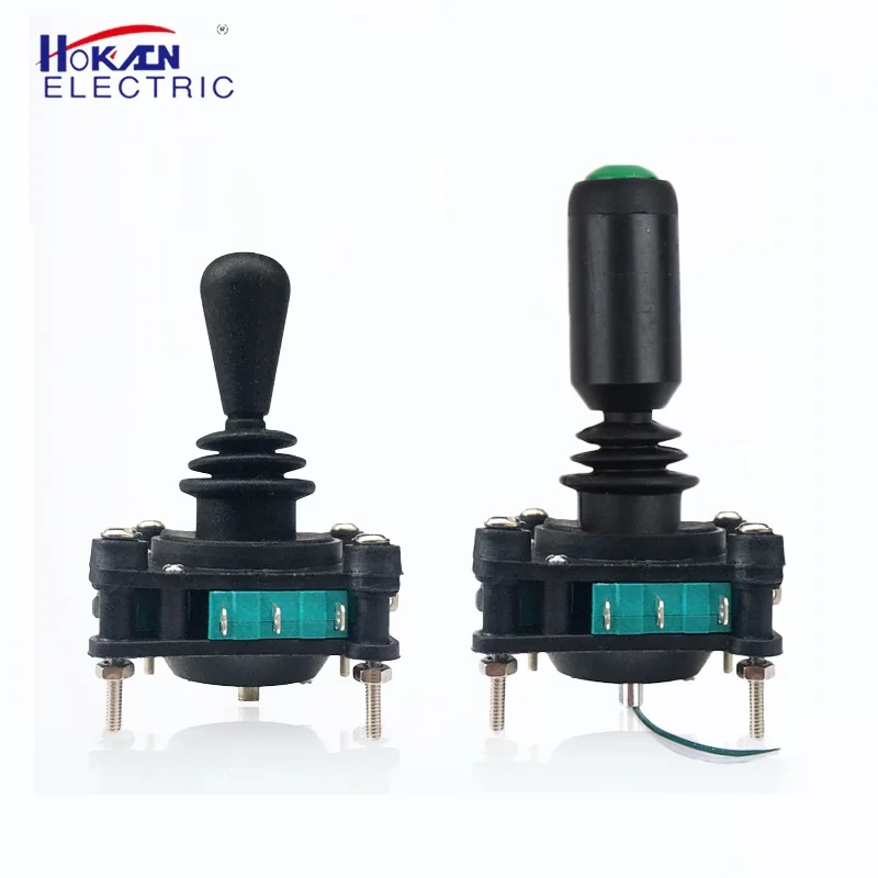 

Hongkai Master Monolever Joystick Switches with Push Button 2 4 8 Way Reset Momentary Toggle Cross Rocker Switches SCV4 Sery