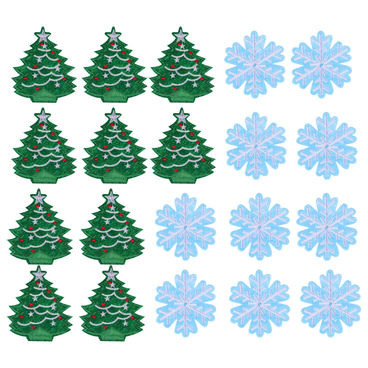 20pcs Christmas Embroidered Christmas Appliques Clothes Sewing Flowers Applique Sew On Appliques
20pcs Christmas Embroidered Christmas Appliques Clothes Sewing Flowers Applique Sew On Appliques