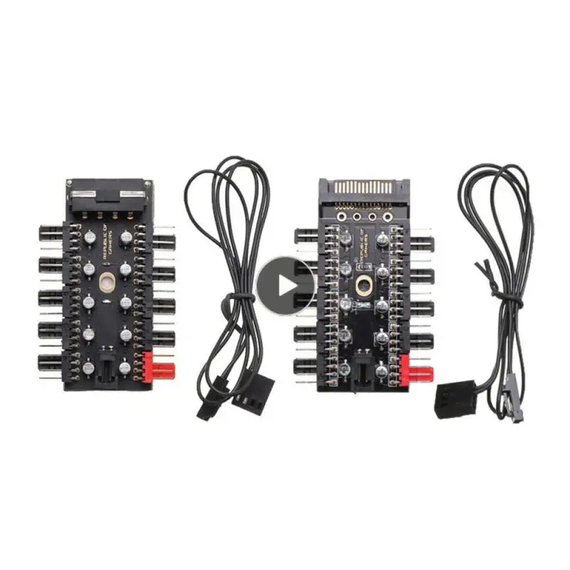 Extension Adapter Black Speed Controller Synchronization Distributor Computer Cable Temperature Control Motherboard Synchronizer
Extension Adapter Black Speed Controller Synchronization Distributor Computer Cable Temperature Control Motherboard Synchronizer