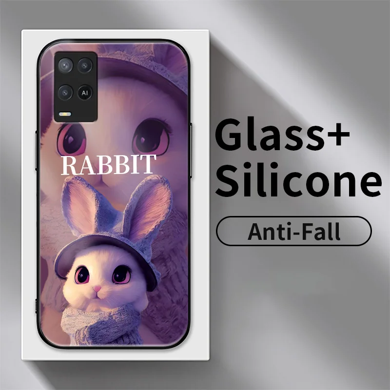 Glass Phone Case for OPPO A54 A55 A57 A59 A7 A12 A73 A74 A76 A77 A83 A92 F19 Reno6 Lite Cases Witary Longer Rabbit
Glass Phone Case for OPPO A54 A55 A57 A59 A7 A12 A73 A74 A76 A77 A83 A92 F19 Reno6 Lite Cases Witary Longer Rabbit