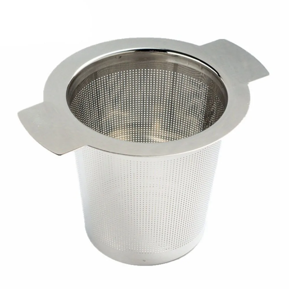 Double Handles Tea Infuser With Lid Stainless Steel Fine Mesh Coffee Filter Teapot Cup Hanging Loose Leaf Tea Strainer Filter
Double Handles Tea Infuser With Lid Stainless Steel Fine Mesh Coffee Filter Teapot Cup Hanging Loose Leaf Tea Strainer Filter
