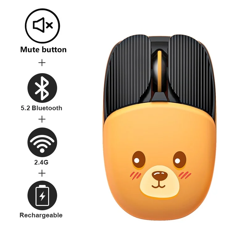 Bluetooth беспроводная мышь, перезаряжаемая компьютерная мышь, беспроводная Бесшумная мышь, эргономичная мини-мышь для ПК, ноутбука, оптические...
Bluetooth беспроводная мышь, перезаряжаемая компьютерная мышь, беспроводная Бесшумная мышь, эргономичная мини-мышь для ПК, ноутбука, оптические...