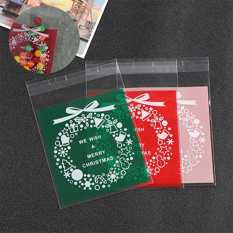 50Pcs 7*7cm Cute Christmas Plastic Gift Bag Wedding Birthday Cookie Candy Baking Package OPP Self Adhesive Party Favors
50Pcs 7*7cm Cute Christmas Plastic Gift Bag Wedding Birthday Cookie Candy Baking Package OPP Self Adhesive Party Favors